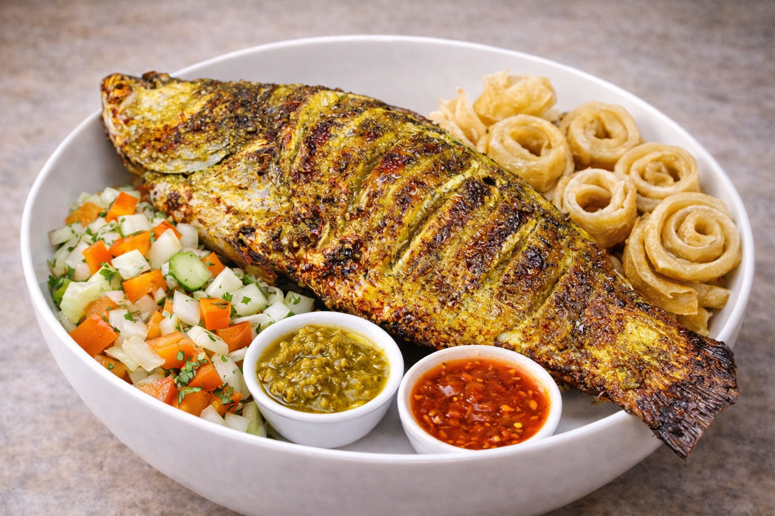 grilled fish tilapia